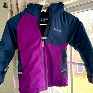 Gently used Patagonia kids ski jacket